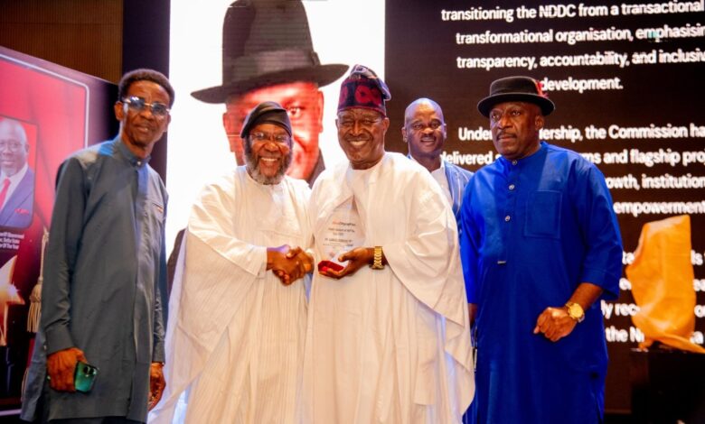 NDDC Boss, Ogbuku Bags Award for Outstanding Performance